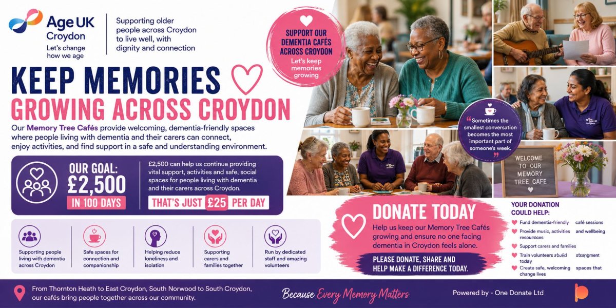 Help Keep Our Memory Tree Cafés Growing